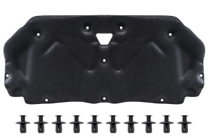 RENAULT CAPTUR II JB 2019+ WYGŁUSZENIE MASKI KOMPLET ZE SPINKAMI 658407258R