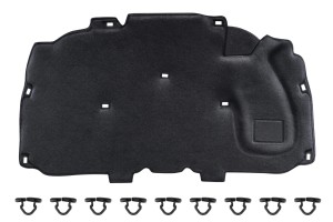 VOLVO S40 II 2004-2012 DIESEL WYGŁUSZENIE MASKI KOMPLET ZE SPINKAMI 30715979