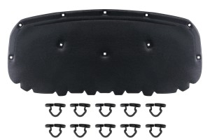 VOLSKWAGEN GOLF SPORTSVAN 2014-2020 WYGŁUSZENIE MASKI KOMPLET ZE SPINKAMI 510863831