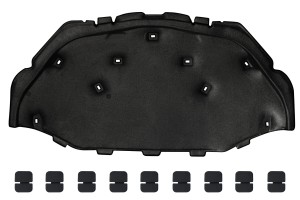 VOLVO S80 II 2006-2016  WYGŁUSZENIE MASKI Z KOMPLETEM SPINEK 31352181