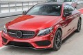 MERCEDES C-CLASS C205 2017-2018 LISTWA PRZEDNIEGO ZDERZAKA PRAWA CZARNA A2058852600