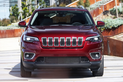 JEEP CHEROKEE V KL 2018-2023 PO FACELIFTINGU KOMPLETNY ZDERZAK PRZEDNI BEZ PDC 68406528AA