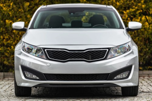 KIA OPTIMA III TF 2010-2013 PRZED FACELIFTINGIEM KOMPLETNY ZDERZAK PRZEDNI Z GRILLEM 865112T000