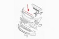 VOLVO XC60 I 2008-2013 PRZED FACELIFTINGIEM CHROMOWANA LISTWA MASKI 31290998