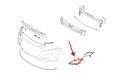 HYUNDAI i30 II GD 2011-2017 RAMKA HALOGENU KRATKA ZDERZAKA CZARNA LEWA 86563A6030
