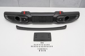 JEEP GLADIATOR JT 2018+ ZDERZAK PRZEDNI PLASTIKOWY RUBICON 6xPDC 6BU44RXFAB