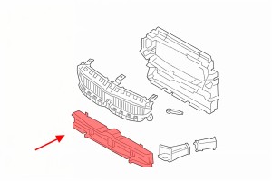 BMW SERIA 3 G20 2018+ M-PAKIET DOLNA ŻALUZJA WLOT POWIETRZA 51749465187
