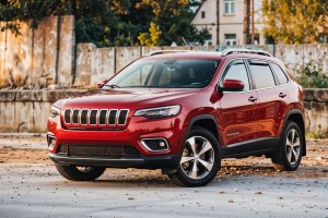 JEEP CHEROKEE V KL 2018-2023 PO FACELIFTINGU SPOILER PRZEDNIEGO ZDERZAKA SREBRNY 6DE37TZZAA