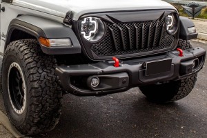 JEEP GLADIATOR JT UCHYLNE STALOWE MOCOWANIE TABLICY POD WYCIĄGARKĘ