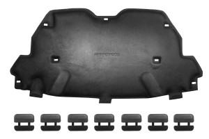 FORD GALAXY MK2 II 2006-2014 WYGŁUSZENIE MASKI KOMPLET ZE SPINKAMI AM21U16746AA