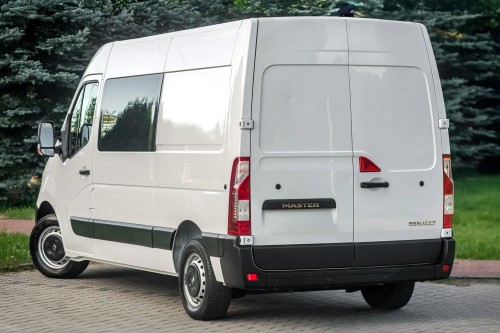 RENAULT MASTER III 2010-2024 KAMERA COFANIA FULL HD DYNAMICZNE LINIE NAD DRZWI BAGAŻOWE