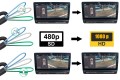 MERCEDES SPRINTER II W906 2006-2019 KAMERA COFANIA FULL HD DYNAMICZNE LINIE NAD DRZWI BAGAŻOWE W MIEJSCE ŚWIATŁA STOPU