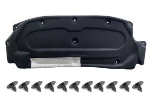 DACIA LOGAN MCV II 2013-2021 WYGŁUSZENIE MASKI Z KOMPLETEM SPINEK 658407821R