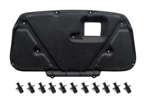 SUBARU XV I GP 2011-2017 WYGŁUSZENIE MASKI Z KOMPLETEM SPINEK 90815FJ012