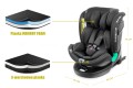 FOTELIK SAMOCHODOWY OBROTOWY LEONARDO 360° CZARNY 40-150 CM i-Size R129 + ISOFIX