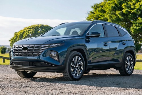 HYUNDAI TUCSON IV NX4 2020-2024 PRZED FACELIFTINGIEM LISTWA PRZEDNIEGO ZDERZAKA LEWA 86595N7010