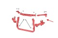 JEEP GRAND CHEROKEE IV WK2 2010-2014 PRZED FACELIFTINGIEM KOMPLETNY PAS PRZEDNI Z OKULARAMI 5156113AA