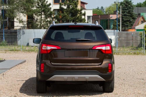KIA SORENTO 2013-2015 WYPRZEDAŻ DEKORACYJNA LISTWA KLAPY BAGAŻNIKA